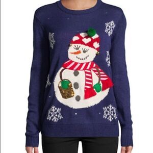 Faith & Zoe Fairisle Christmas Sweater . NEW